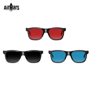 Airmas E05 Smart Glasses — 4-Stage Color-Changing Lenses, AI Translation, Built-in Bluetooth Speaker & Mic