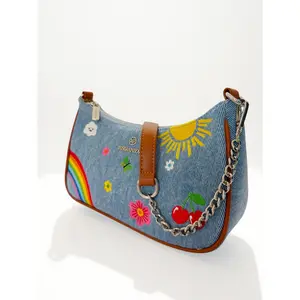 The Iris Full Of Joy Bag (#2009) Practical Cute Everyday Bag - By Iris & Rainbow