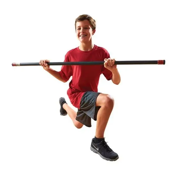 212 MAIN Reactor 4 lb Workout Bar - 48-Inch Rubber-Coated Solid Steel Barbell with Easy-to-Grip Design, Consistent Quality for Weight & Arm Strength Training, Resistance Workouts, Resistance Training, Weight Training, Easy-Grip Bar