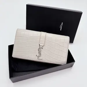 Pre-owned YVESSAINTLAURENT leather Clutches & Wristlets YSL YVES SAINT LAURENT Wallet