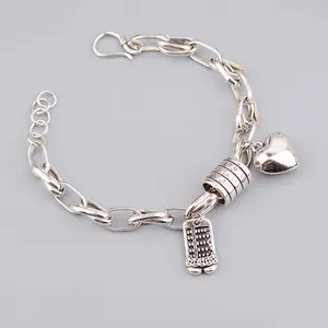 Retro personality abacus love pendant bracelet niche sweet cool hip-hop simple versatile accessories