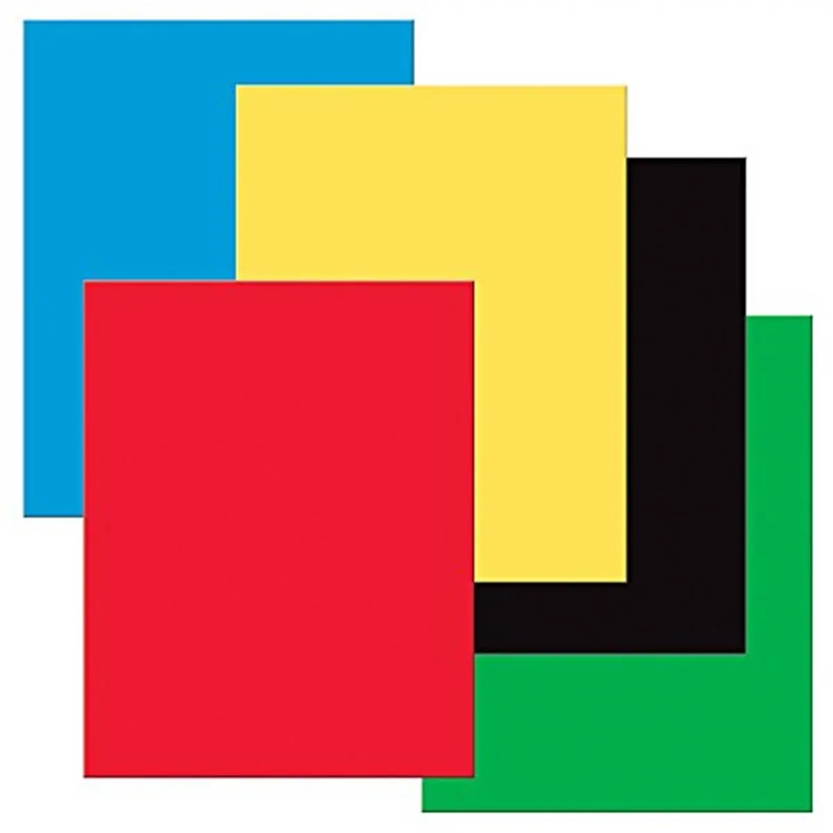 Pacon Heavy Poster Board - Primary Assortment, Pack of 25, Office/School Windsurfing & Water Sports Accessory