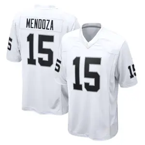 Unisex Football Raiders Team Fernando Mendoza 15 Draft First Round Pick No. 1 Team Game Jersey - Black