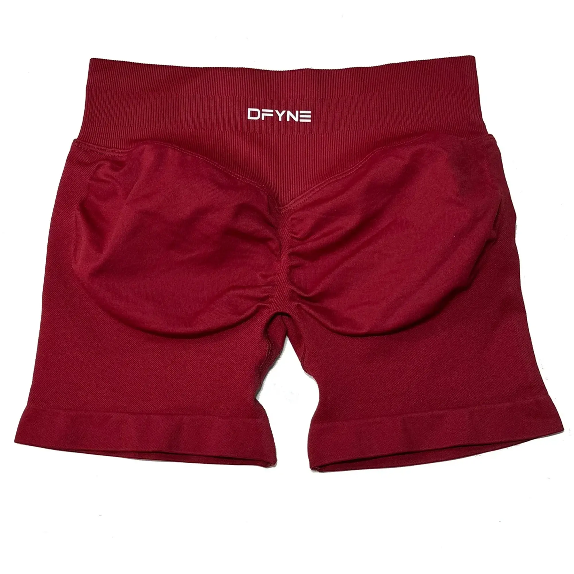 Dfyne' Crimson Impact Shorts 4.5" for Women – Stylish & Comfortable Activewear for Workouts, Sports & Performance