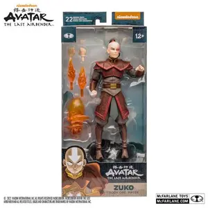 Avatar: The Last Airbender Figures - S02 - 7" Scale Prince Zuko (Book One: Water) - Mcfarlane