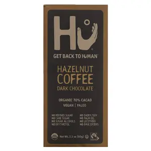 Hu Hazelnut Coffee Dark Chocolate, 2.1 oz (60 g)