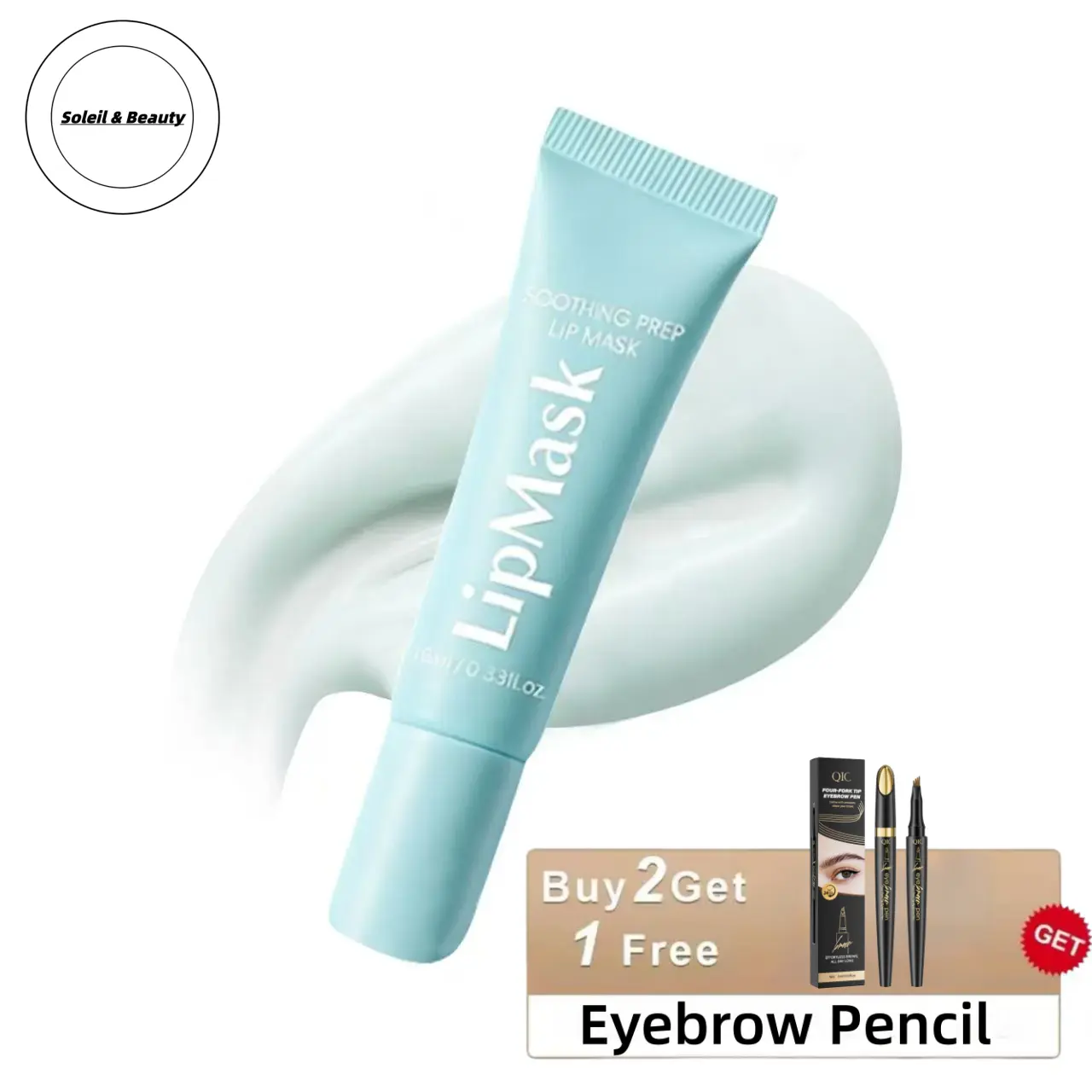【Buy 2 get 1 FREE】Soothing Prep Lip Mask — Cooling peel-off lip mask for smoother lip prep and a hydrated feel. Perfect Mother's Day Gift