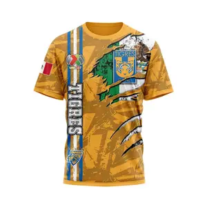 Liga MX Tigres UANL | Personalized Name & Number T-Shirt