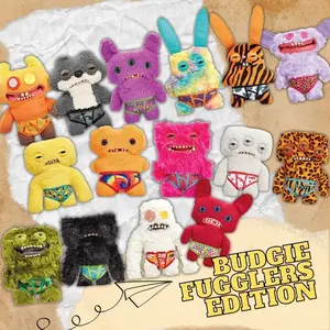 Fuggler Funny Ugly Monster Plush Collectible Toy Panties Series Budgie Fugglers Edition Soft & Cuddly