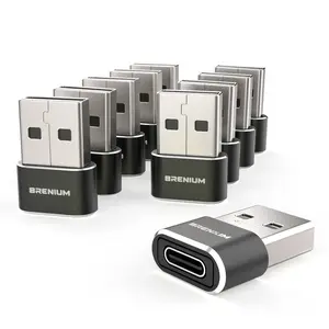 USB to USB C Adapter 10-Pack – iPhone 15/16 Charging & Universal Use
