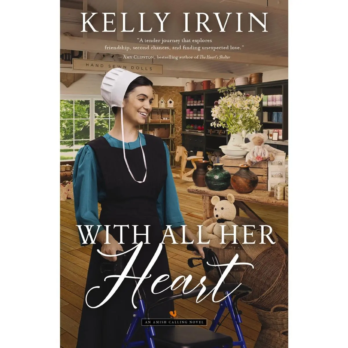 With All Her Heart: Heartfelt Friends-to-Lovers Amish Romance