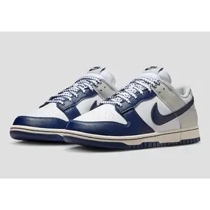 Men's Nike Dunk Low " New York Yankees" White/Navy IM2222-101 Fashion Athletic Sneaker
