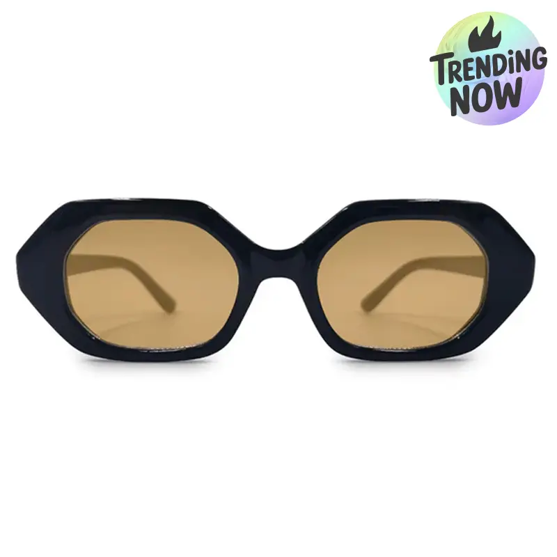 Came To Win - Black & Yellow - Tangle Free Sunglasses - FDA Shatter-Resistant Lenses - UV400 - For Women & Men