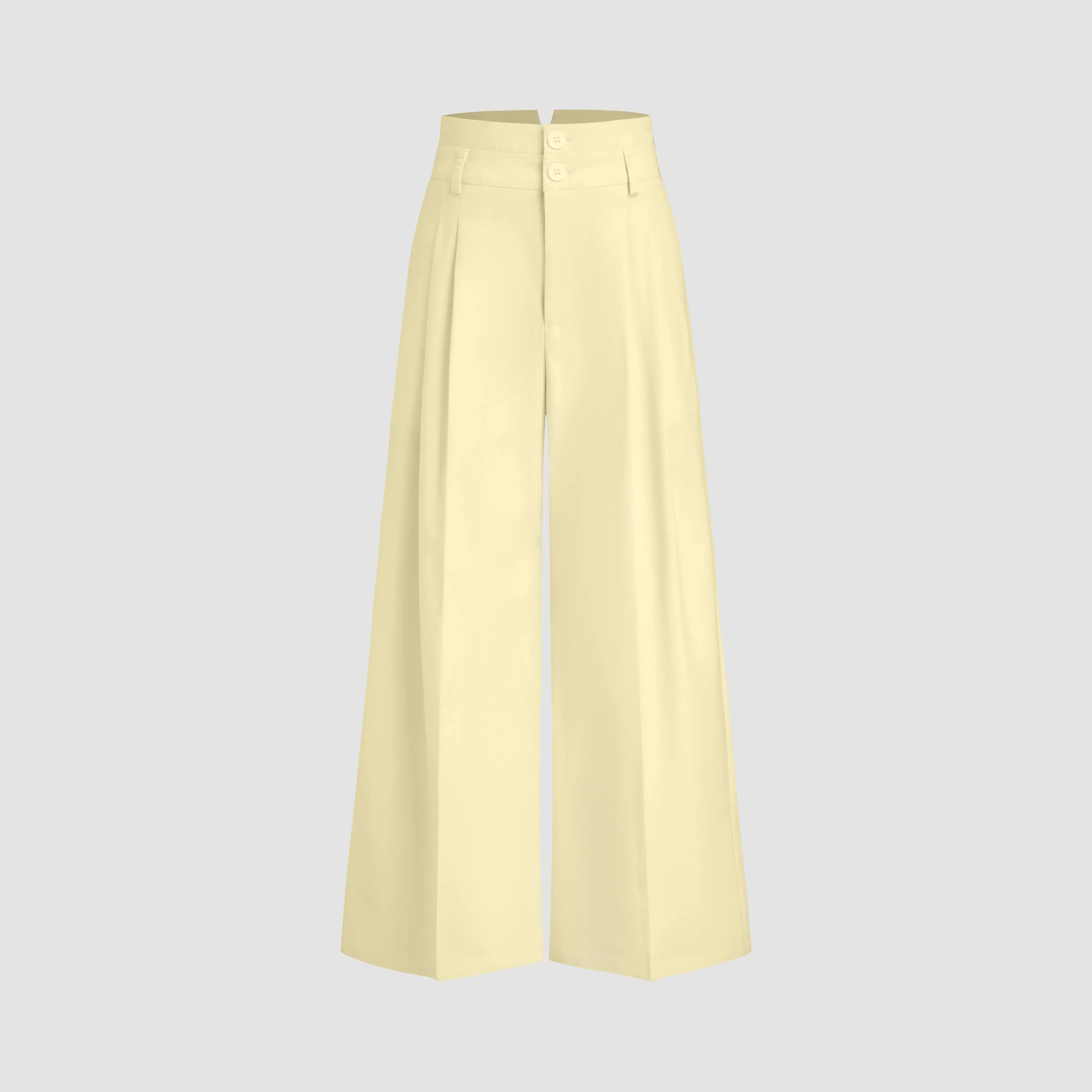 Cider High Rise Linen Trousers