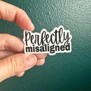 Perfectly misaligned ST inspired sticker