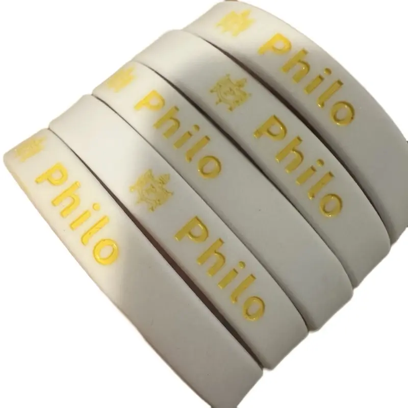 White Philo wristband