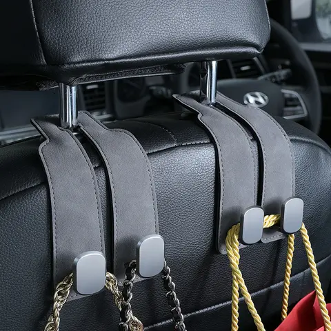 Car Seat Hooks for Headrest, Car Hooks for Purse and Bags, Purse Holder for Car