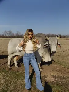 Danny Medium Wash Flare Jeans