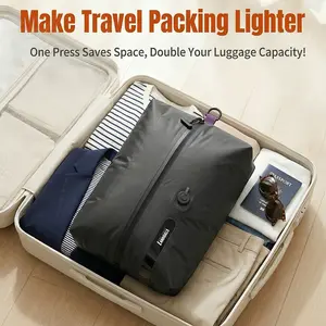 【CHAOFANJI】Auto Pump Space Saving Travel Compression Bag/Compression Storage Bag/Travel Vacuum Compression Bag