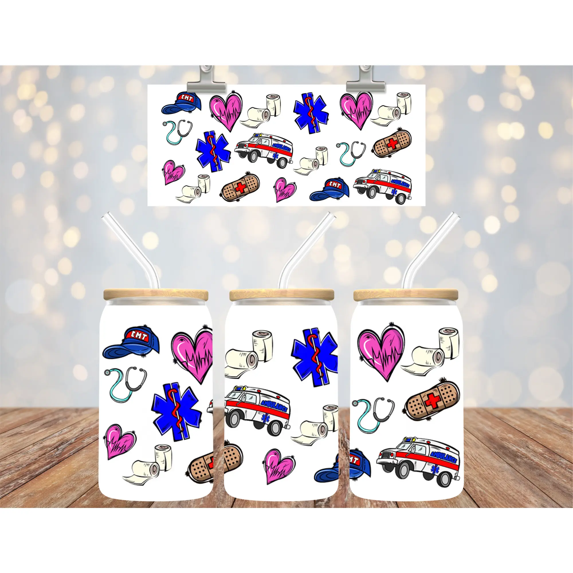 Uv Dtf Cup Wrap EMT supplies 626