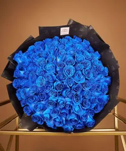 Blue Rose Bouquet