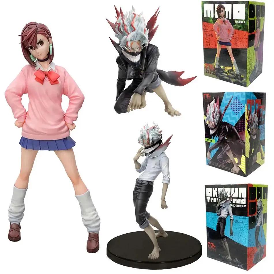 17cm Anime Dandadan Ayase Momo Figures Doll PVC Model Action Toys desktops Small ornament children birthday Gift
