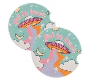 Karma Set of 2 Car Coasters