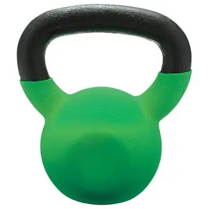 212 MAIN 35 lbs Vinyl-Coated Kettlebell with Non-Slip Vinyl Grip, Floor-Safe for Sports & Outdoor Weight Training Fitness