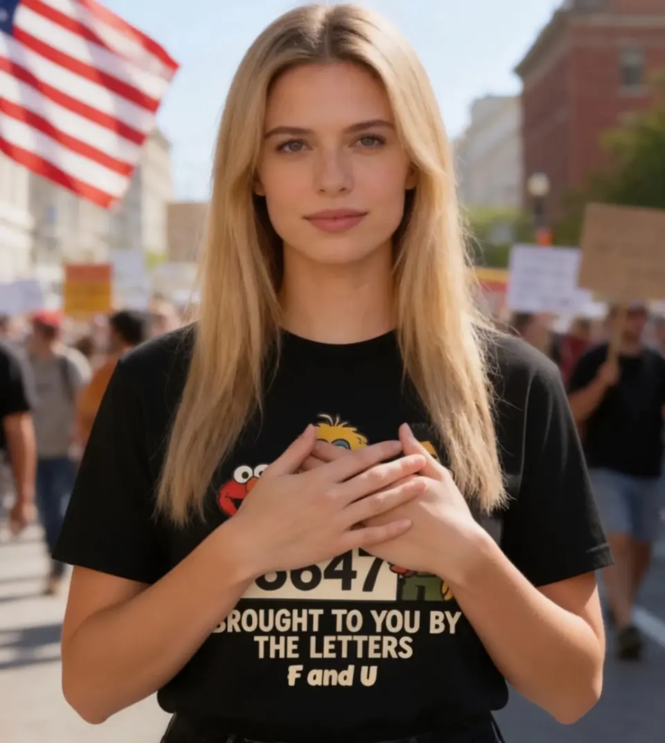 8647 T-shirt, Protest Shirt, Brought To You By the Letter F and U Tee, Unisex Graphic Cotton Top
