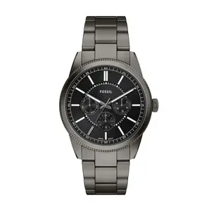 Fossil Men's Pearson Multifunction Gunmetal Stainless Steel Watch