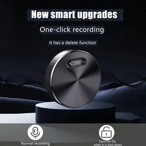 Smart Voice Recorder – One-Touch Recording-HD Noise Reduction-Long Battery-Large Storage-Support voice to text