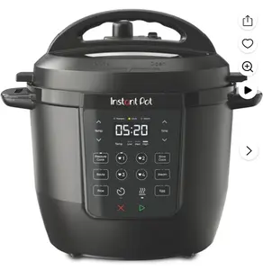 Instant Pot RIO Chef Series 6 Qt Pressure Cooker and Multi-Cooker
