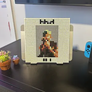 Ivy DIY Mosaic Kit 32x32 Stud Baseplate Pixel-Perfect Design for Music Fans and Collectors Compact 10 x 10 Format