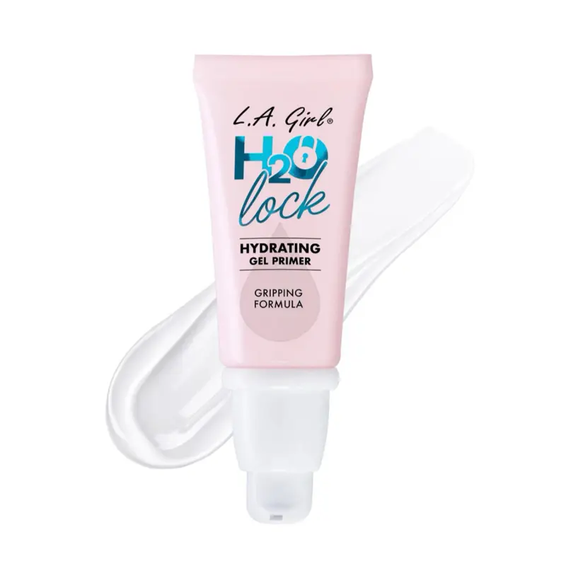 LA Girl H2O Lock Hydrating Gel Primer, Face Makeup Primer for Long-Lasting Hydration & Makeup Adhesion