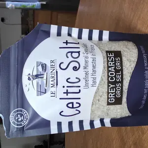 Le Marinier Celtic Salt Salt Grey Coarse Sea Salt 0.6lb Mineral-Rich Unrefined Sea Salt 100% Natural Hand Harvested Low Sodium