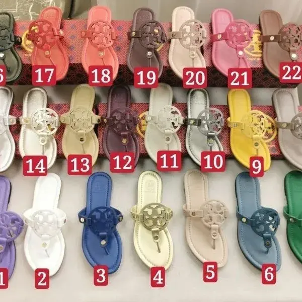Women’s Flat Flip Flop Sandals - Large Size Summer Beach Slippers for Casual Leisure Wear