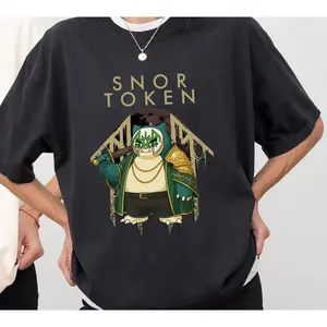 Snor Token Anime Graphic Vintage Japanese Style Unisex T-Shirt