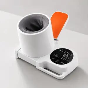 【FathersDayGift】Ziqing Arm-in Auto Blood Pressure Monitor Led Display, One-Touch Measurement,High Accuracy, No Cuff 99x2 Reading Memory, Medical Grade Bp Monitor for Family Health Monitoring Equipment & fathersdaygift