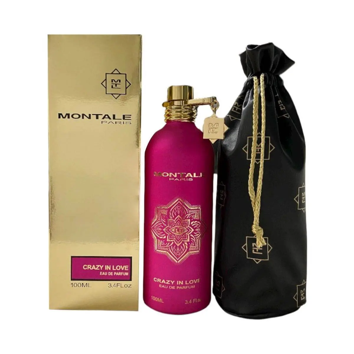 Montale Crazy In Love Women's Eau de Parfum (EDP) Spray - 3.3/3.4 oz (100 ml Bottle), New Boxed Packaging, Luxury Elegant Spray-Based Bottle Women's Fragrance, Elegant Women's Fragrance