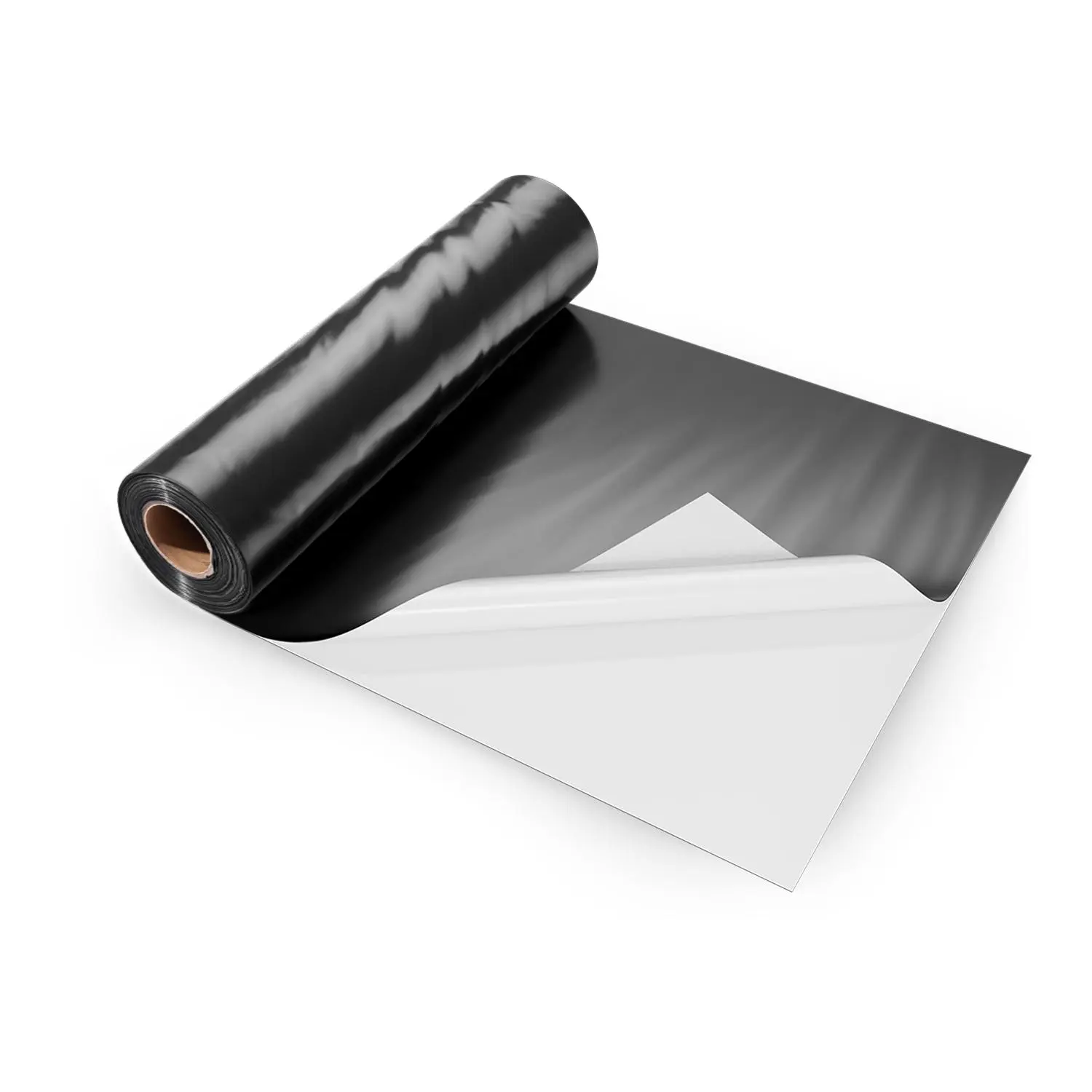 VEVOR 10 Mil Plastic Sheeting Heavy Duty 10' x 65',  Thick Plastic Sheeting Roll, Plastic Drop Cloth Painters Tarp Covering for Crawl Space Vapor Barrier, Black and White Double-Sided, Multi-Purpose