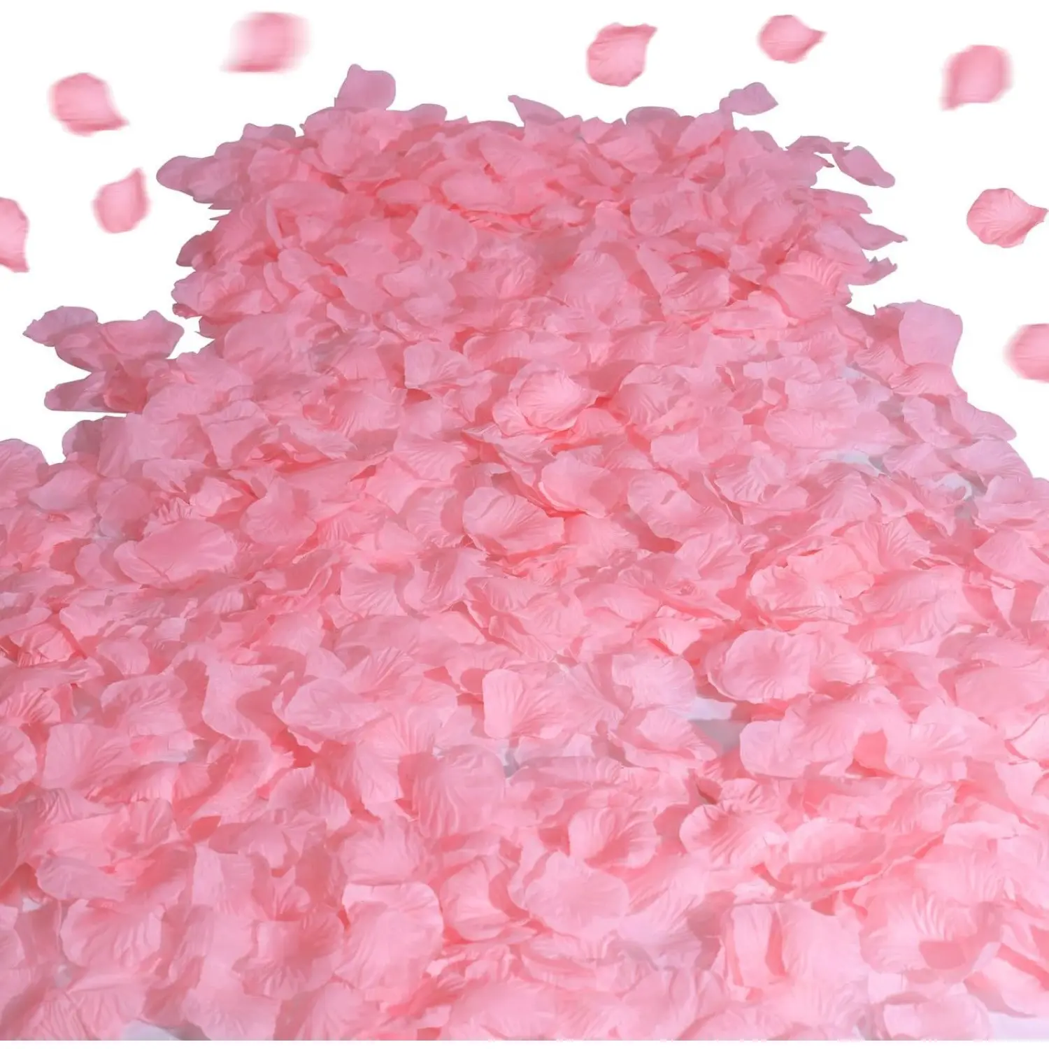 1498 Pcs Pink Rose Petals Silk Rose Petals for Romantic Night for Her Set Wedding, Party, Proposal Anniversary Decorations
