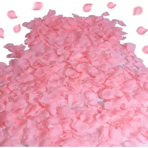 1498 Pcs Pink Rose Petals Silk Rose Petals for Romantic Night for Her Set Wedding, Party, Proposal Anniversary Decorations