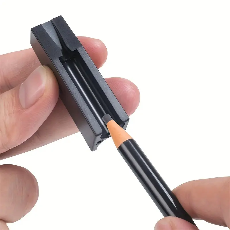 1pc Precision Eyebrow Pencil Sharpening Tool, Microblading Tool For Permanent Makeup Tattoo Artists, Waterproof And Durable Supplies For Thinner Tips, Eyebrow Grooming Tool
