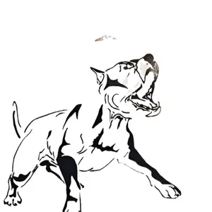 Pitbull, Gamedog, Bully, Dog, Mans best friend, Country Bluecollar decal doggy dog sticker for cars or trucks