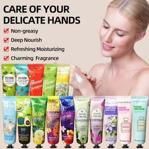 1pcs Hand Cream Random Scent Hand Cream Nourishing Moisturizing Compact Portable