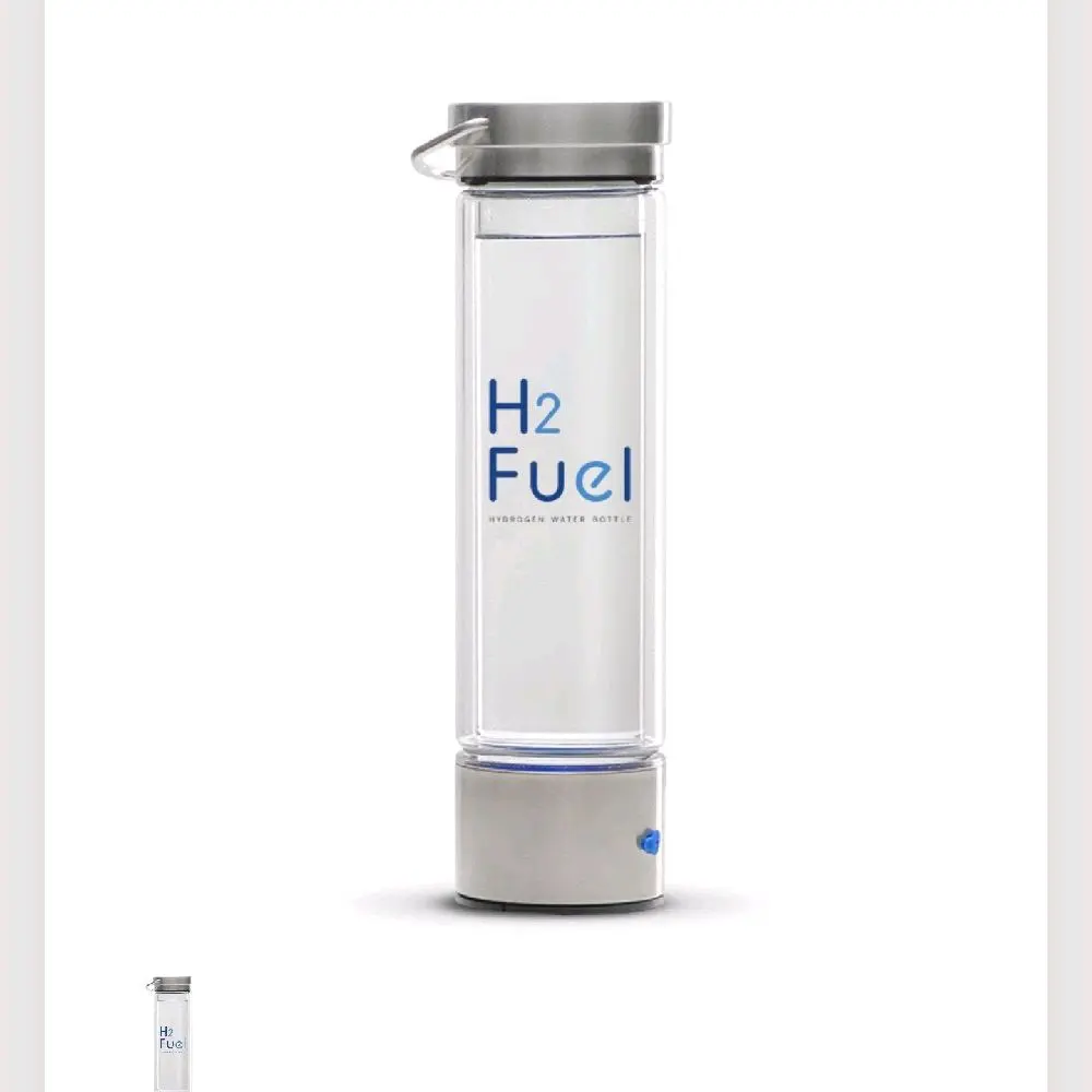 H2Fuel is a mobile water ionizer that charges regular water with molecular hydrogen gas to create hydrogen-infused, antioxidant-rich water in 3 minutes.  Improves water taste, energy, and balance Water is infused with molecular hydrogen (H2), less oxidati