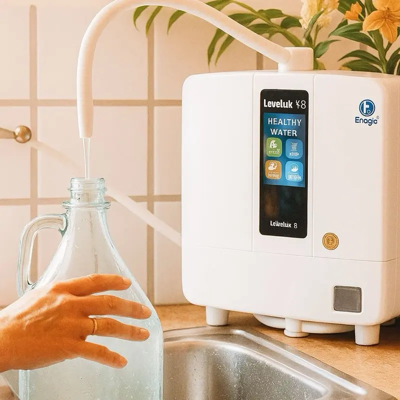 Enagic Leveluk K8 Premium Alkaline Ionizer Machine - 120W Power