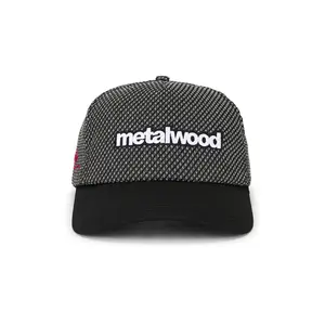 Metalwood Studio Pro Tip Snapback Hat in Black