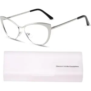 Eye Blue Light Glasses for Women, Stylish Cute Anti Glare  Eyewear, Lightweight Anti- Glasses