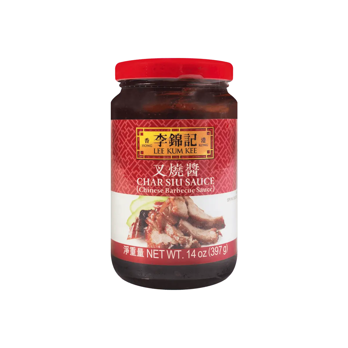 Lee Kum Kee Hong Kong Char Siu Sauce 397g - Authentic Cantonese BBQ Pork Marinade for Grilling, Roasting & Stir-Frying
